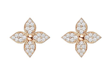 Louis Vuitton star blossom earrings